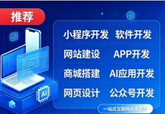 小程序制作/软件开发/网站制作/app开发/AI应用开发/公